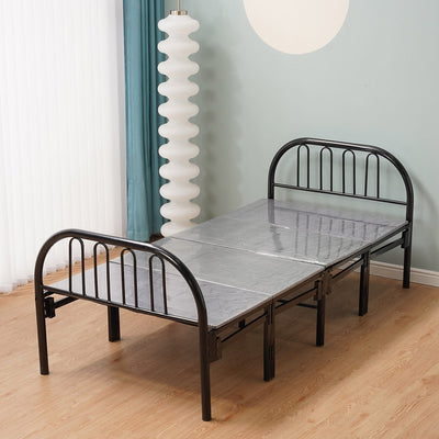 Single (Twin) Black Metal Folding Bed