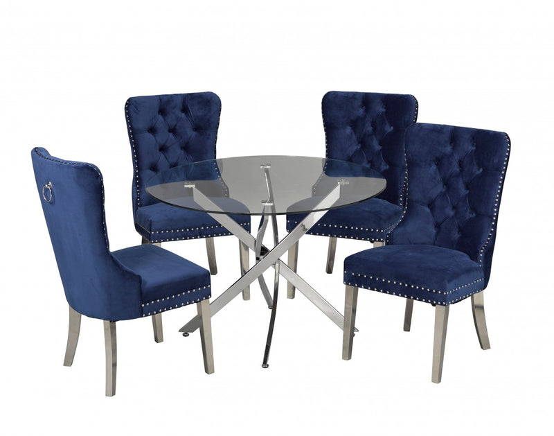 Brassex-5-Piece-Dining-Set-Blue-4082-1