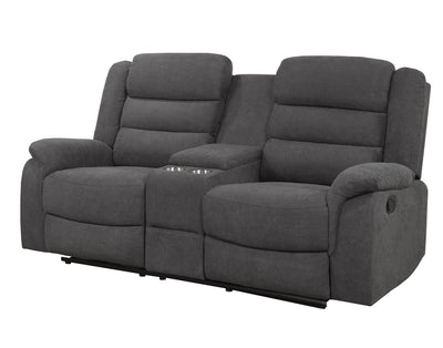 Brassex-Recliner-Love-Seat-With-Console-Grey-Hs-6899B-1