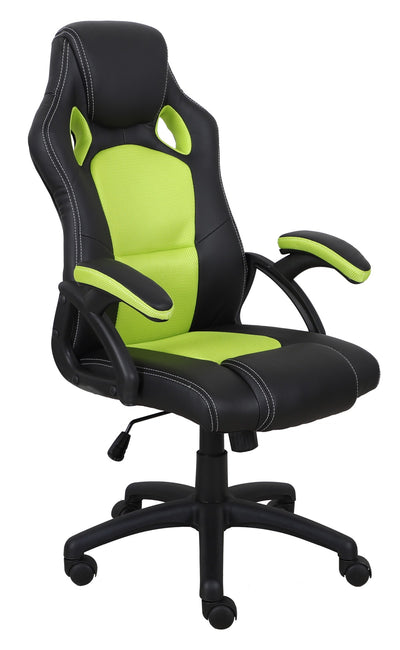 Brassex-Gaming-Desk-Chair-Set-Green-Black-12363-11