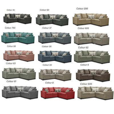 Canadian Made 2 x 2 Sectional | 17 Fabric Options