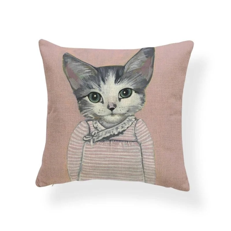 Housses de coussin de la série Cat