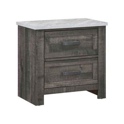 Lowest-price-1457-4-Nightstand-Rustic-Grey-9