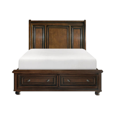 Affordable furniture in Canada: 2159K-1EK* Eastern King Sleigh Platform Bed with Footboard Storage-10