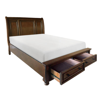 Affordable furniture in Canada: 2159K-1EK* Eastern King Sleigh Platform Bed with Footboard Storage-4