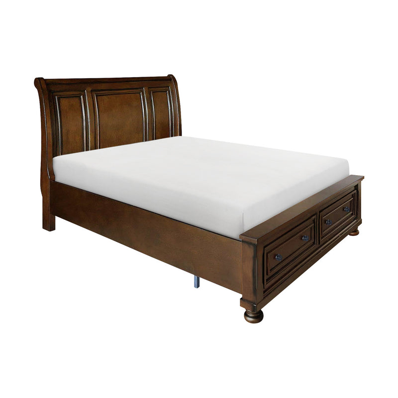 Affordable furniture in Canada: 2159K-1EK* Eastern King Sleigh Platform Bed with Footboard Storage-12