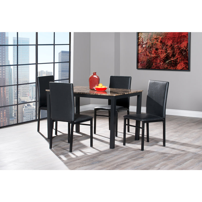 Affordable furniture in Canada - 2602-48NDR5 5-piece Pack Dinette Set-5