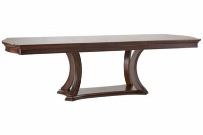 Rich Brown Cherry Finish Dining Table