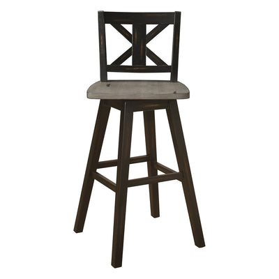 Affordable furniture in Canada: 5602-29BK Swivel Pub Height Chair-12