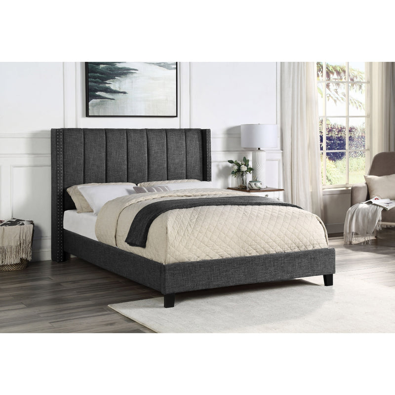 Affordable upholstered bed for sale in Canada - 5831FDG Full Upholstered Platform Bed-12