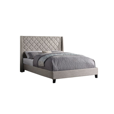 Affordable furniture in Canada: 5832BEQ Queen Upholstered Platform Bed-7