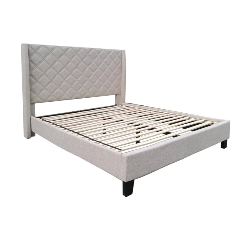 Affordable furniture in Canada: 5832KBE King Upholstered Platform Bed-9