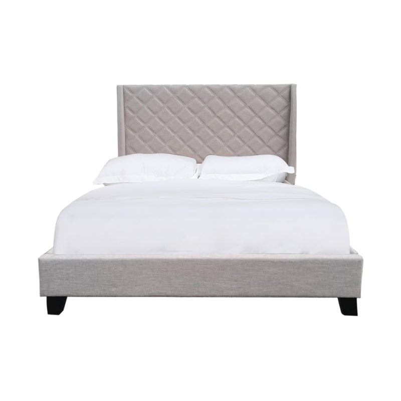 Affordable furniture in Canada: 5832BEQ Queen Upholstered Platform Bed-6