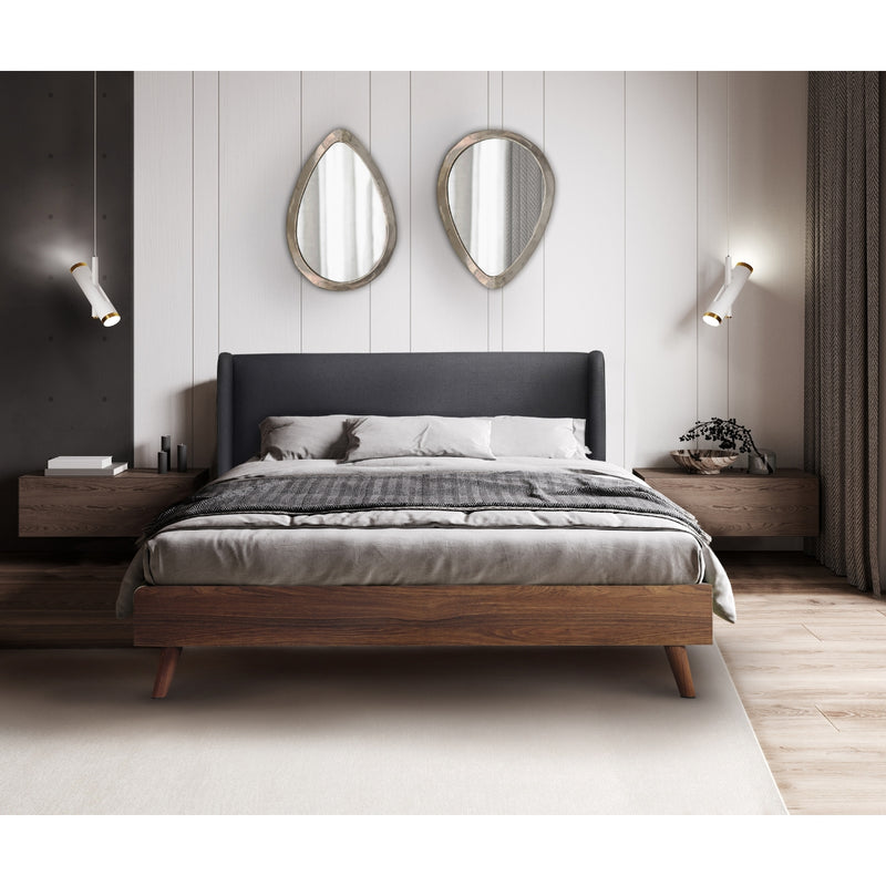 Affordable furniture in Canada - 5894DGQ Queen Upholstered Platform Bed-7