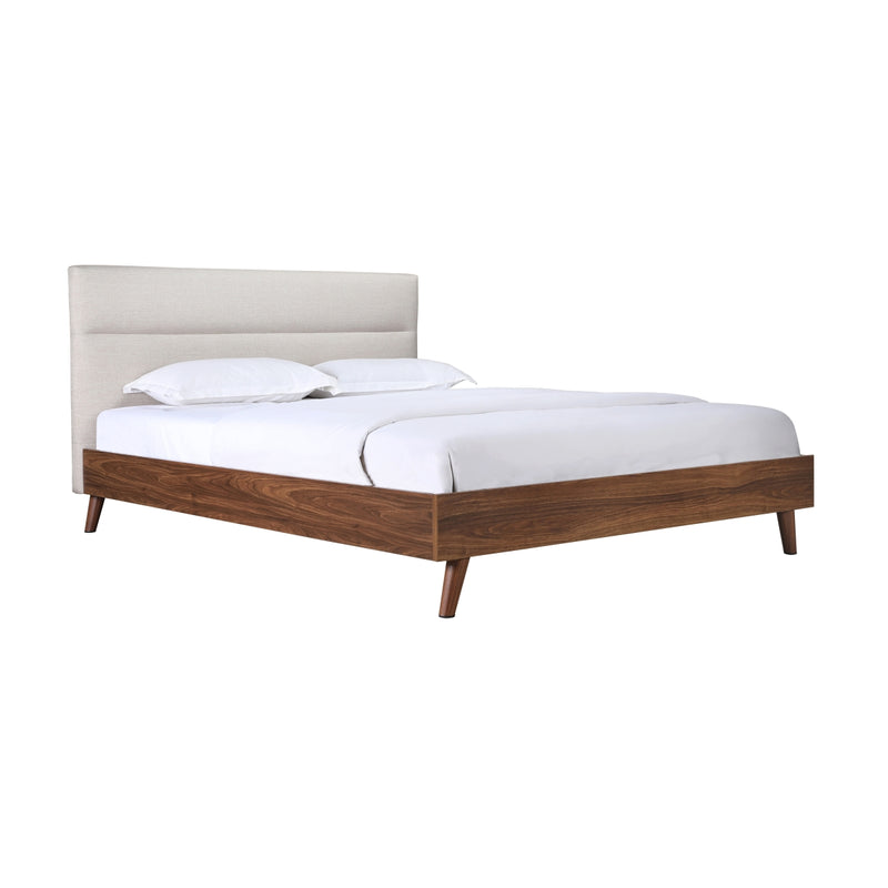Affordable furniture in Canada: 5897BEQ Queen Upholstered Platform Bed-10