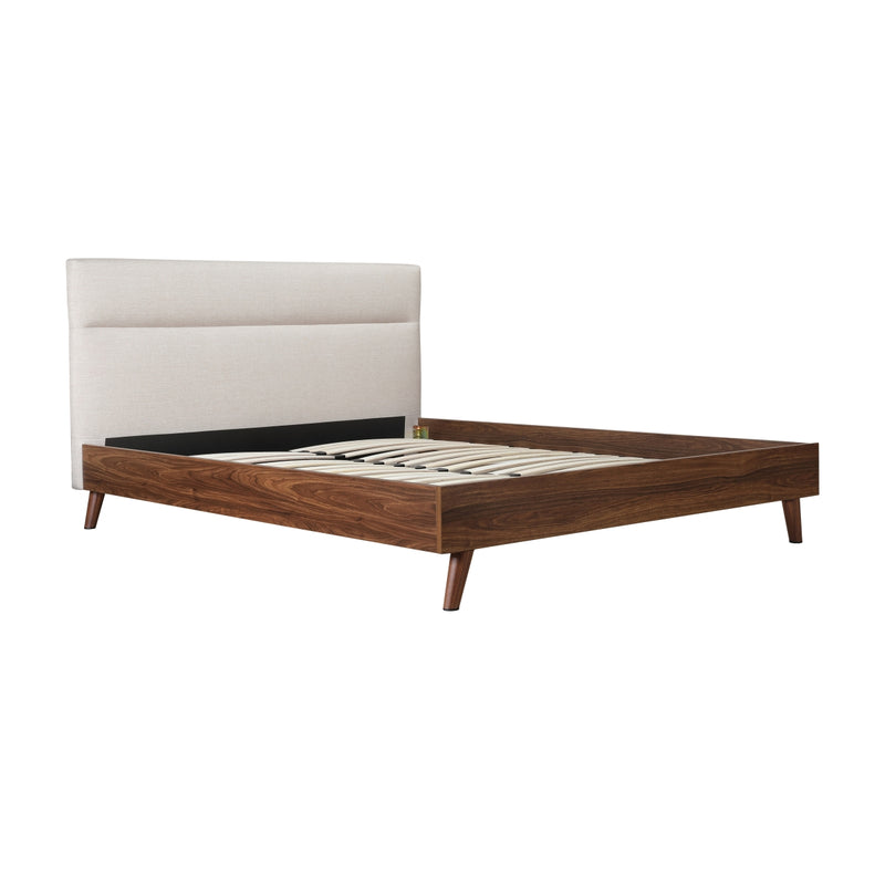 Affordable furniture in Canada: 5897BEQ Queen Upholstered Platform Bed-5