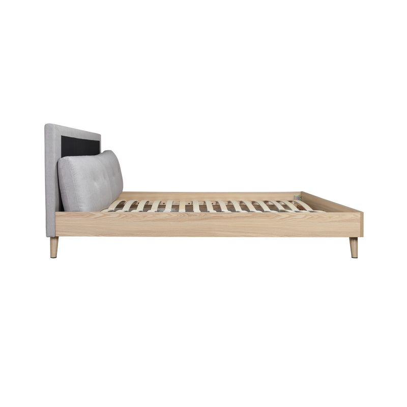 Affordable furniture in Canada: 5899BEK King Upholstered Platform Bed-7