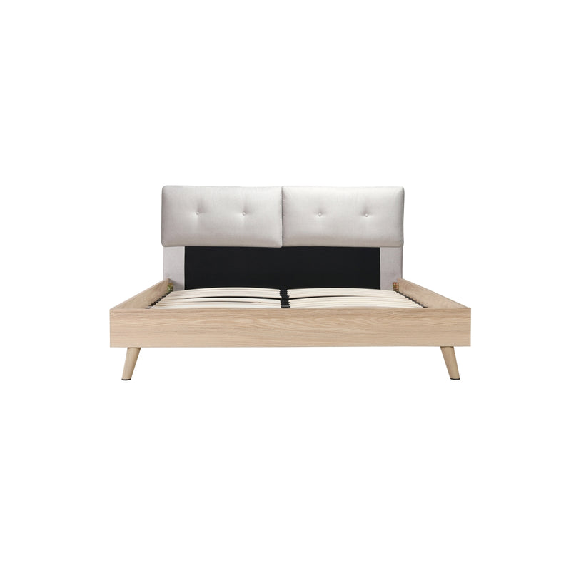 Affordable furniture in Canada: 5899BEQ Queen Upholstered Platform Bed-4