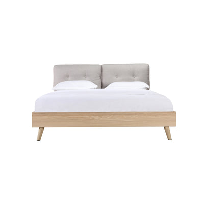 Affordable furniture in Canada: 5899BEQ Queen Upholstered Platform Bed-11