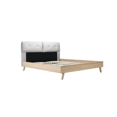 Affordable furniture in Canada: 5899BEQ Queen Upholstered Platform Bed-6
