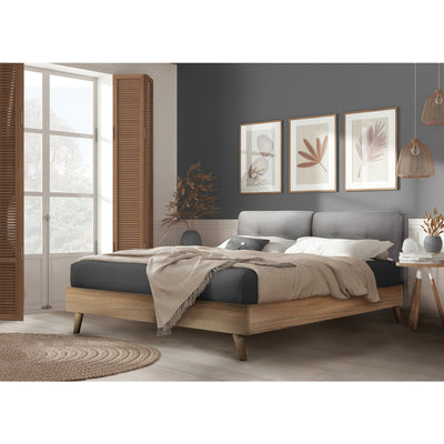 Affordable furniture in Canada: 5899BEQ Queen Upholstered Platform Bed-10