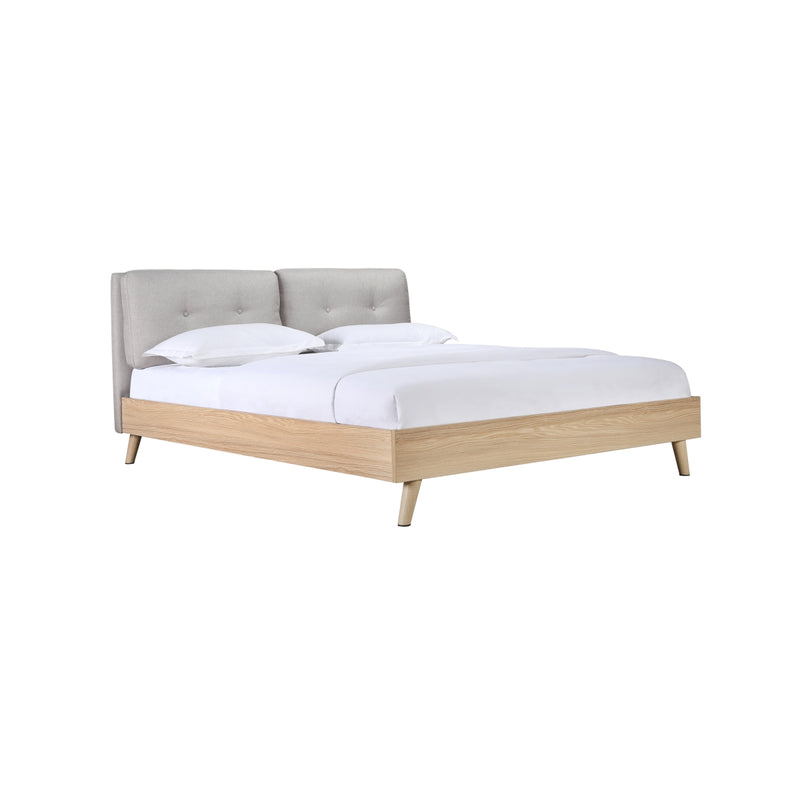 Affordable furniture in Canada: 5899BEQ Queen Upholstered Platform Bed-12