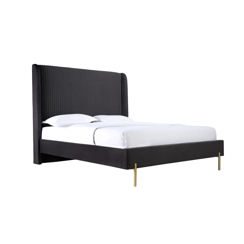 Affordable furniture in Canada: 5900DGQ Queen Upholstered Platform Bed-10