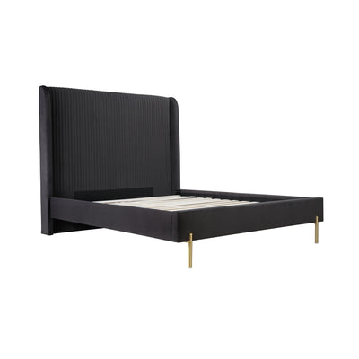 Affordable furniture in Canada: 5900DGQ Queen Upholstered Platform Bed-5
