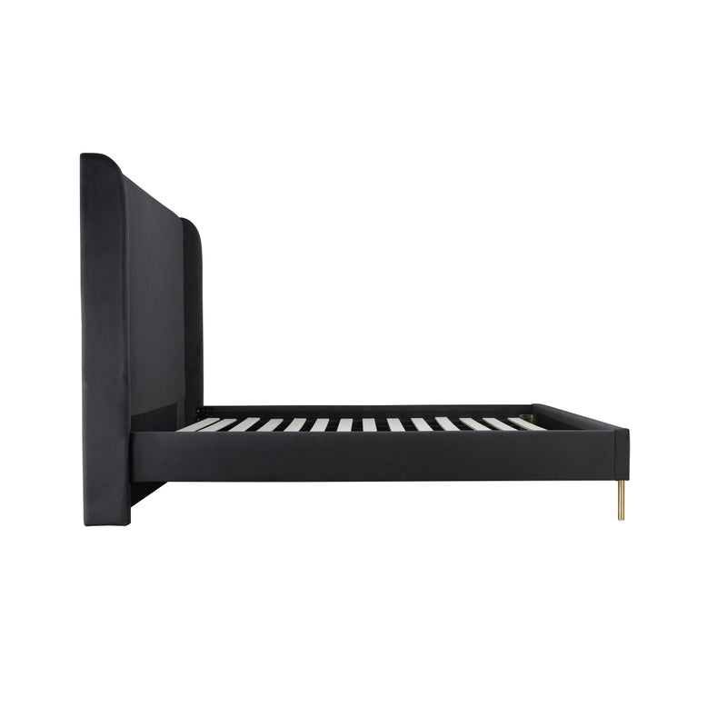 Affordable furniture in Canada: 5900DGQ Queen Upholstered Platform Bed-6