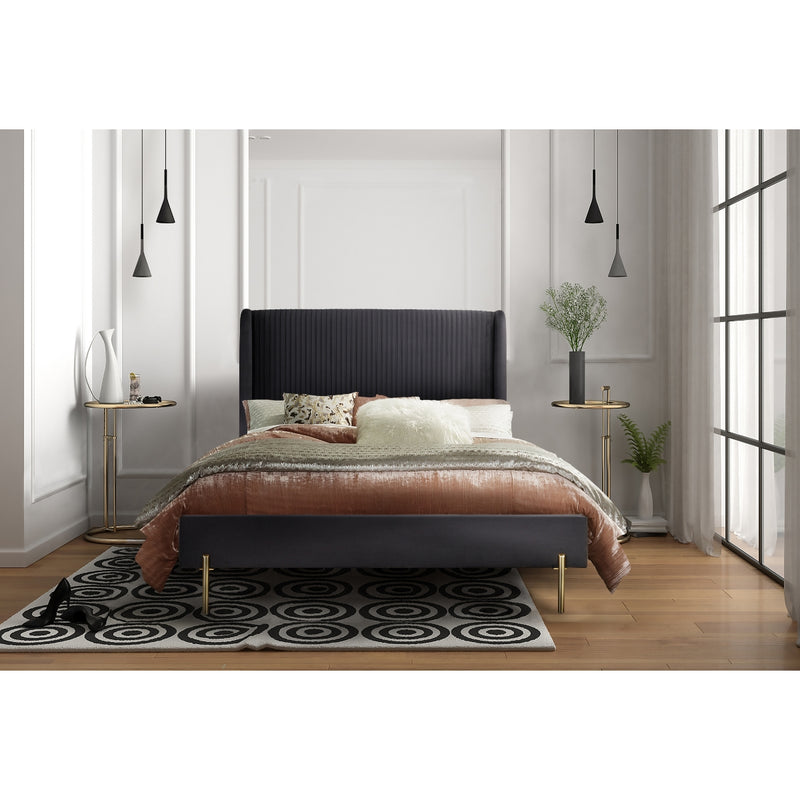 Affordable furniture in Canada: 5900DGQ Queen Upholstered Platform Bed-7