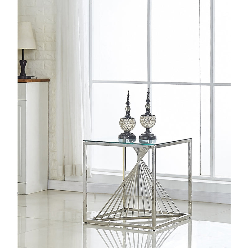 Affordable glass top end table for Canada - 6872-04ET-6
