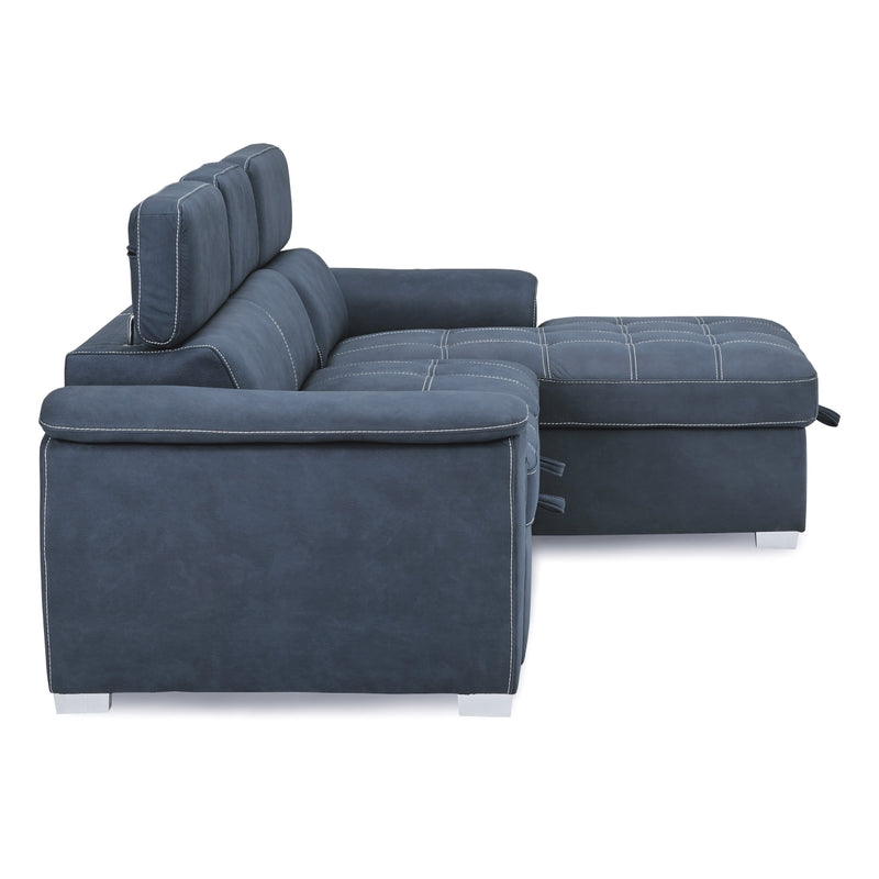 8228BU-2-Piece-Sectional-with-Adjustable-Headrests-Pull-out-Bed-15