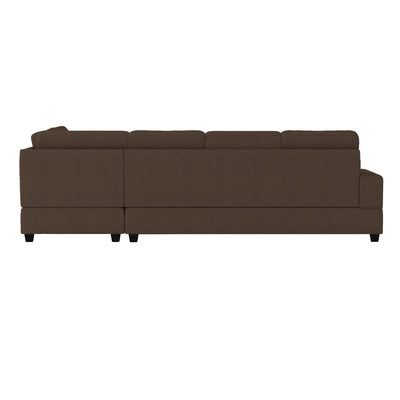 Affordable 2-Piece Reversible Sectional with Cup Holders in Canada-11