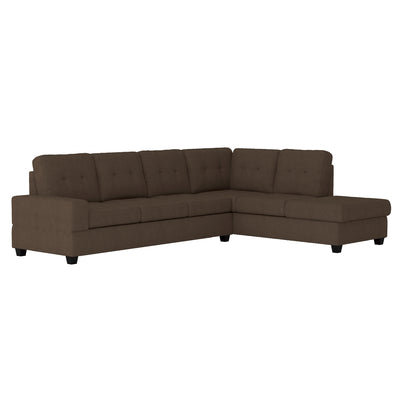 Affordable 2-Piece Reversible Sectional with Cup Holders in Canada-9