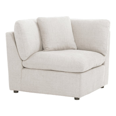 Affordable furniture in Canada: 9544BE-CR Wedge/Corner Seat with 1 Pillow-7