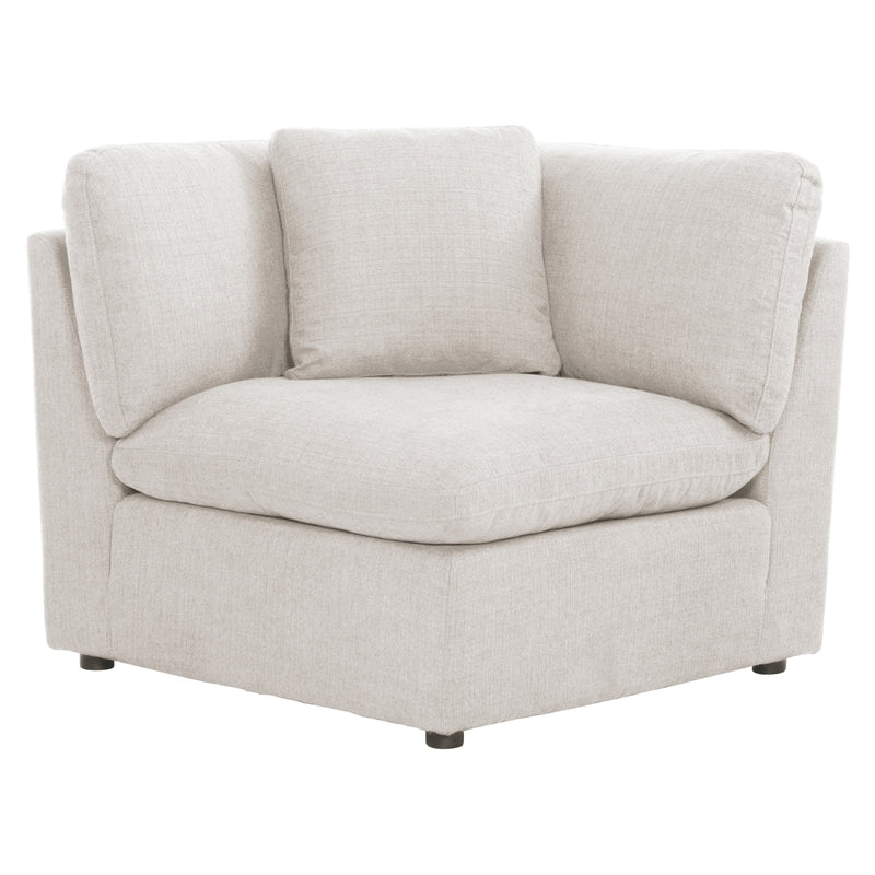Affordable furniture in Canada: 9544BE-CR Wedge/Corner Seat with 1 Pillow-6