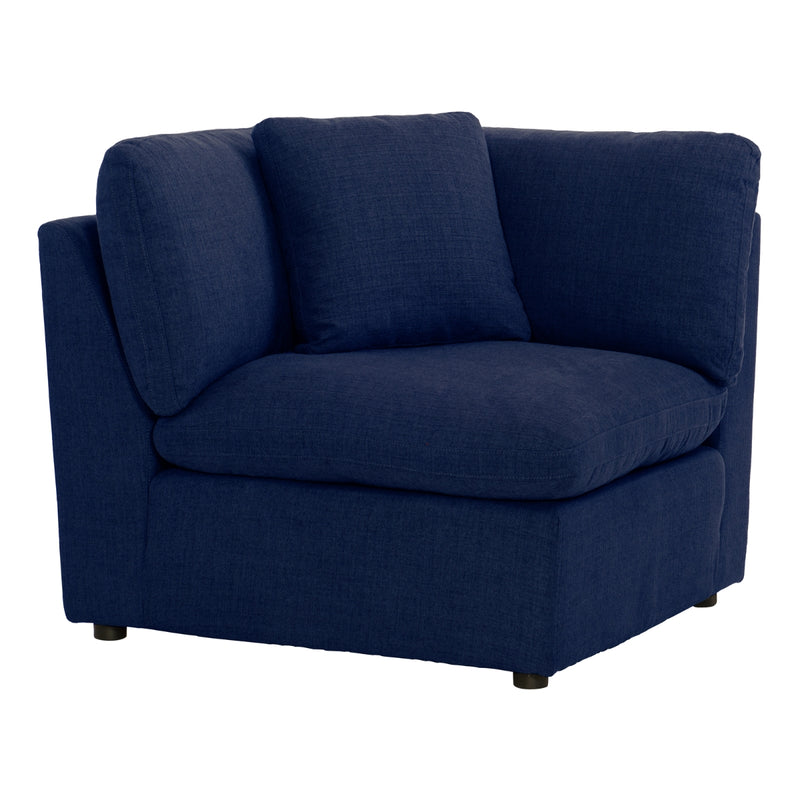 Affordable furniture in Canada: 9544NV-CR Wedge/Corner Seat with 1 Pillow-9