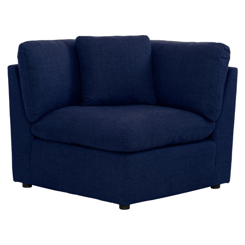 Affordable furniture in Canada: 9544NV-CR Wedge/Corner Seat with 1 Pillow-8