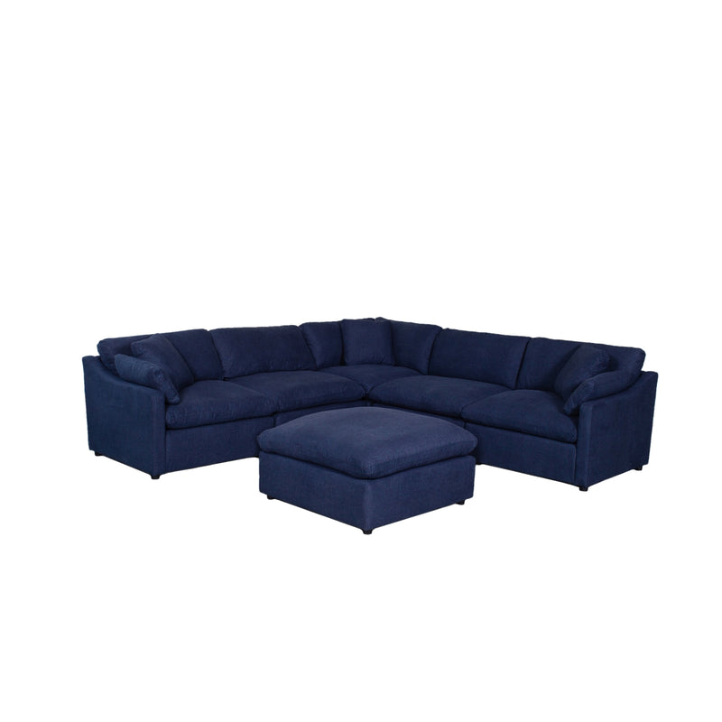 Affordable furniture in Canada - 9544NV-4 Ottoman-8