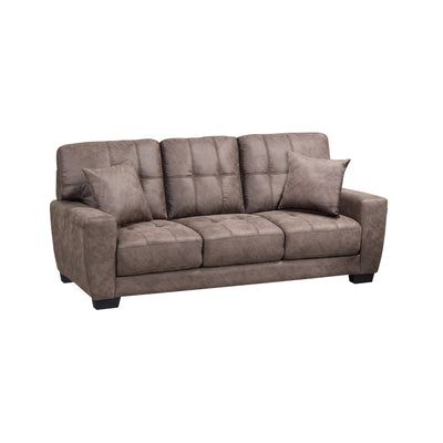 Affordable 3-seater sofa with 2 pillows in Canada-4