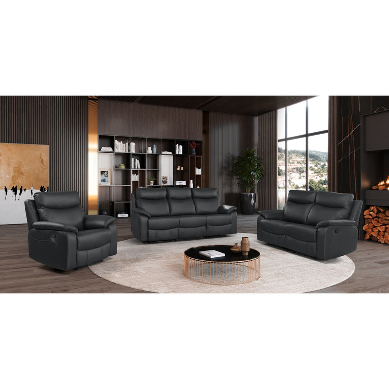Affordable furniture in Canada: 2-piece Modular Reclining Loveseat, 99201BLK-2-6