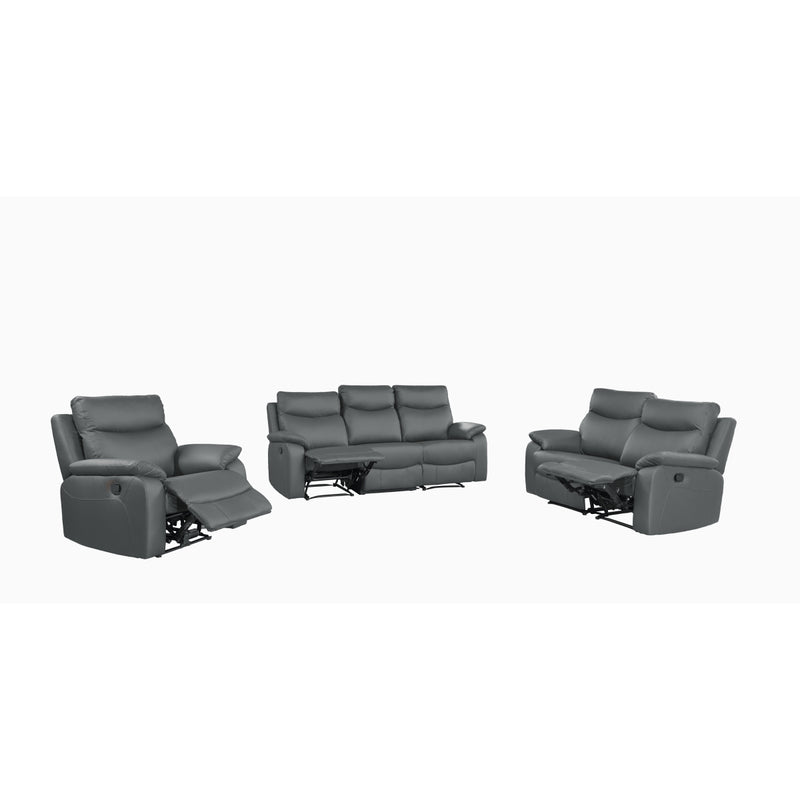 Affordable 3-piece modular reclining sofa in Canada - 99201DGY-3.-12