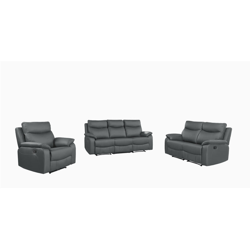 Affordable 3-piece modular reclining sofa in Canada - 99201DGY-3.-11