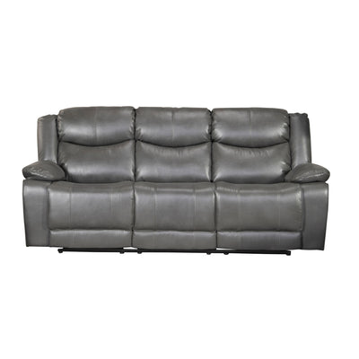 Affordable furniture in Canada: 99922GRY-3 Reclining Sofa-7