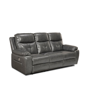 Affordable power reclining sofa with drop-down table in Canada-11