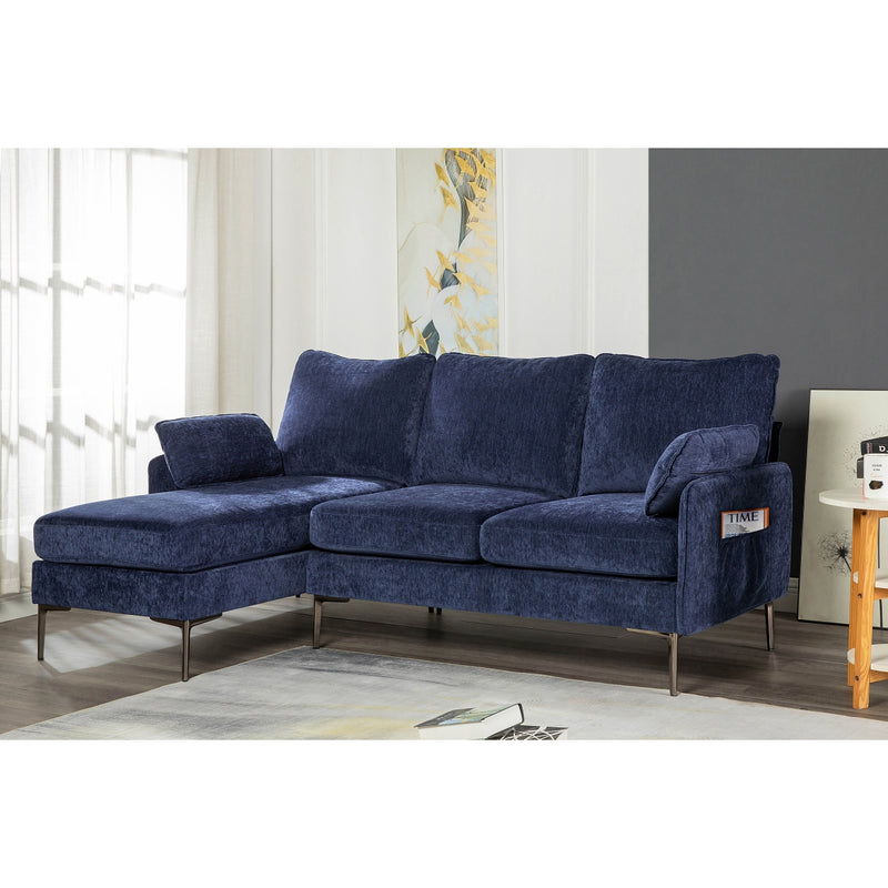 Affordable furniture in Canada - 99970BUSS 2-piece Sectional with Reversible Chaise and 2 Pillows-6