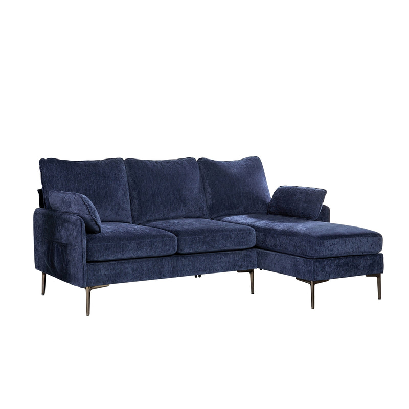 Affordable furniture in Canada - 99970BUSS 2-piece Sectional with Reversible Chaise and 2 Pillows-5