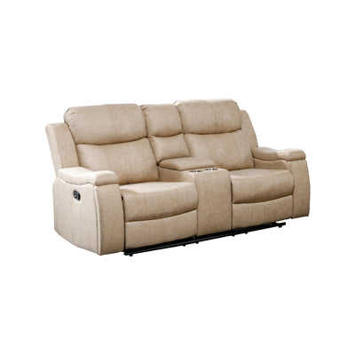 Affordable furniture in Canada: 99990BUF-2C Reclining Console Loveseat with Hidden Cupholders-9