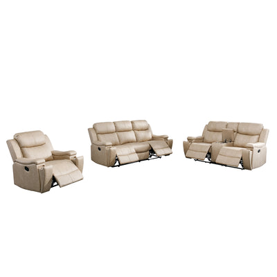 Affordable furniture in Canada: 99990BUF-2C Reclining Console Loveseat with Hidden Cupholders-12
