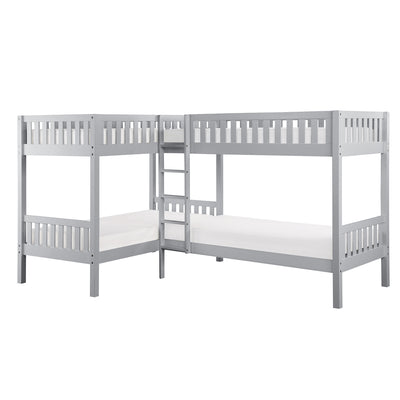 Affordable B2063CN-1* Corner Bunk Bed for Sale in Canada-4